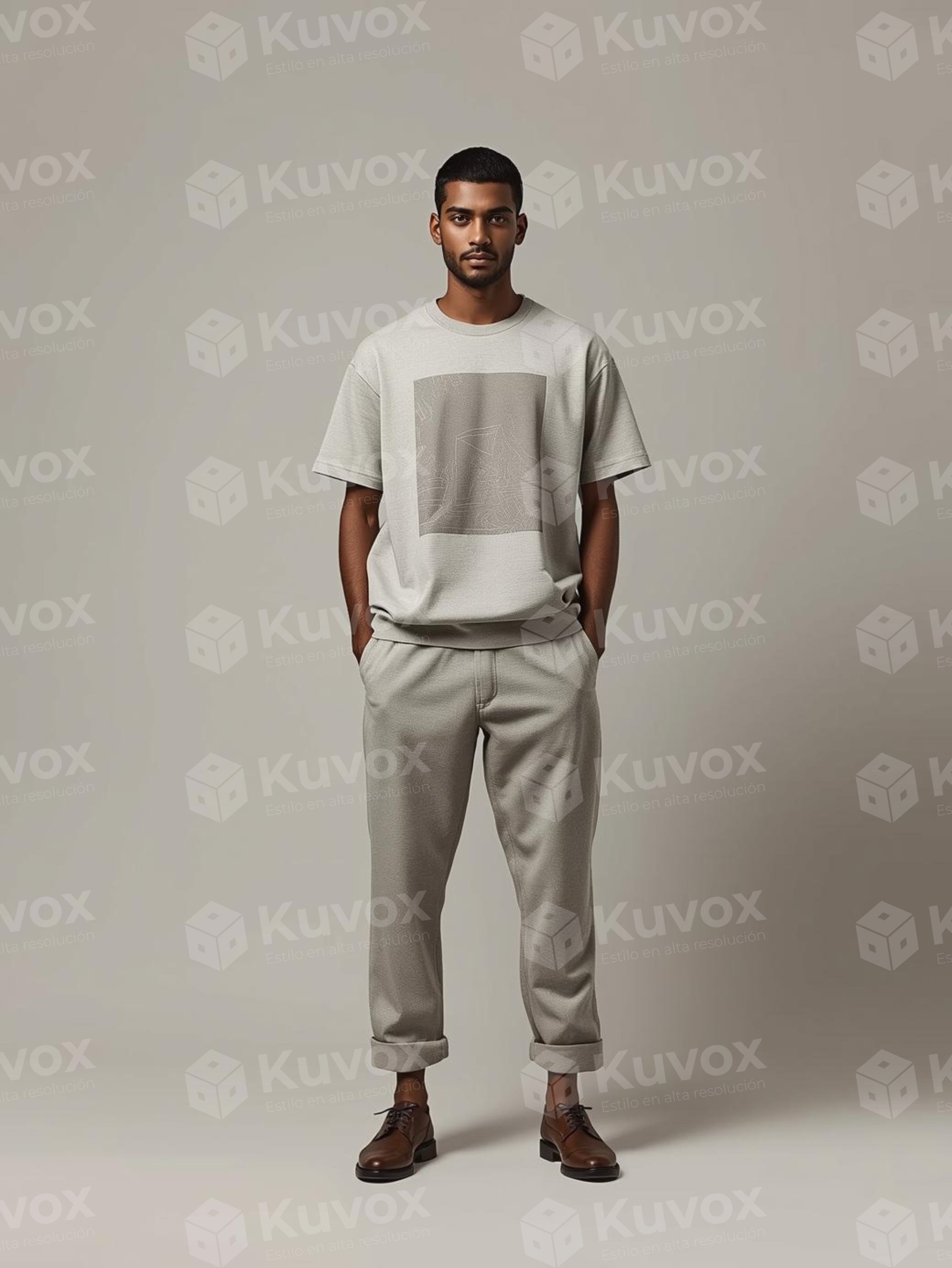 Casual beige look