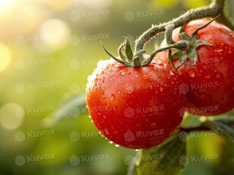 Jitomates del huerto