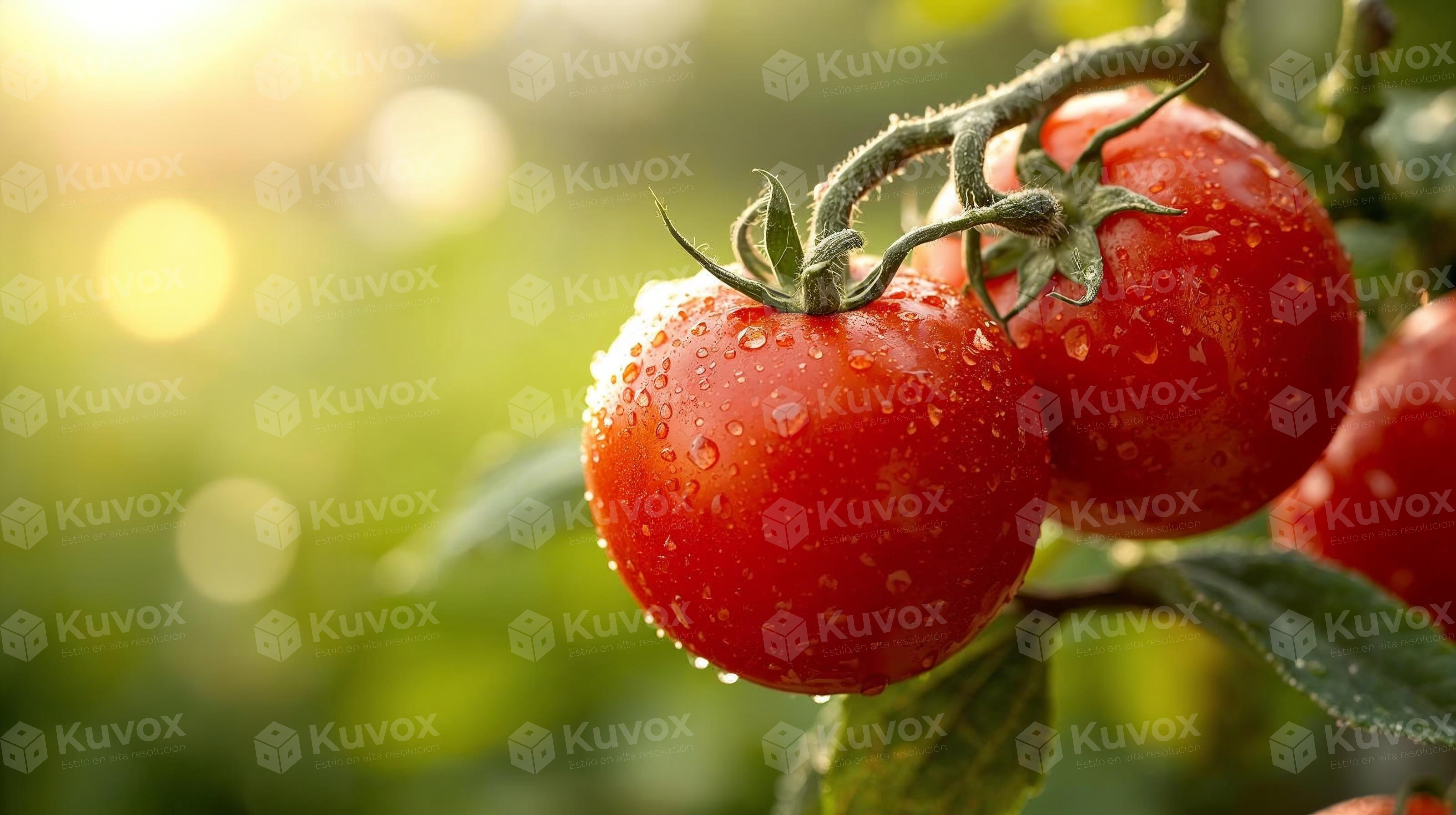 Jitomates del huerto