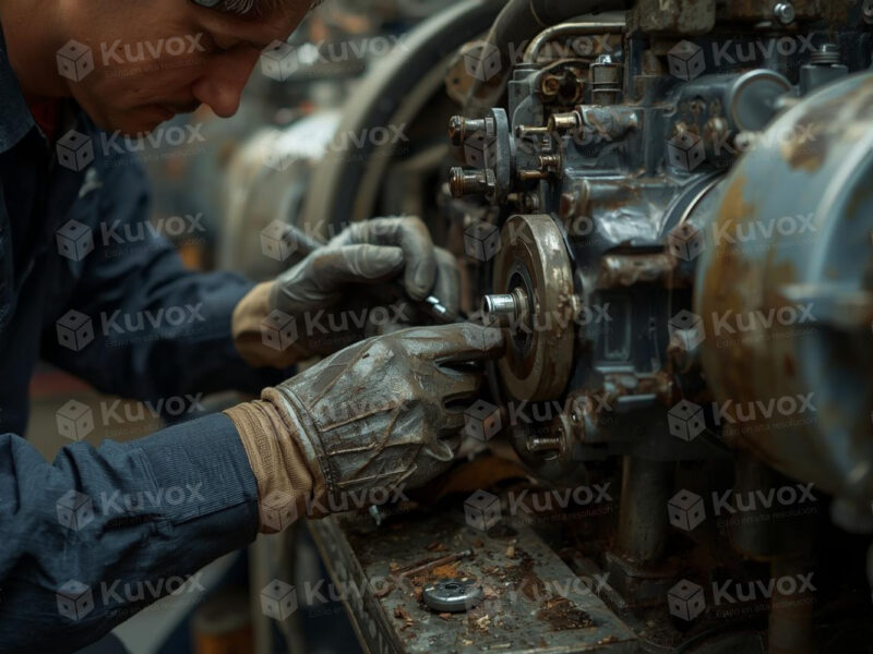 Heavy machinery repair