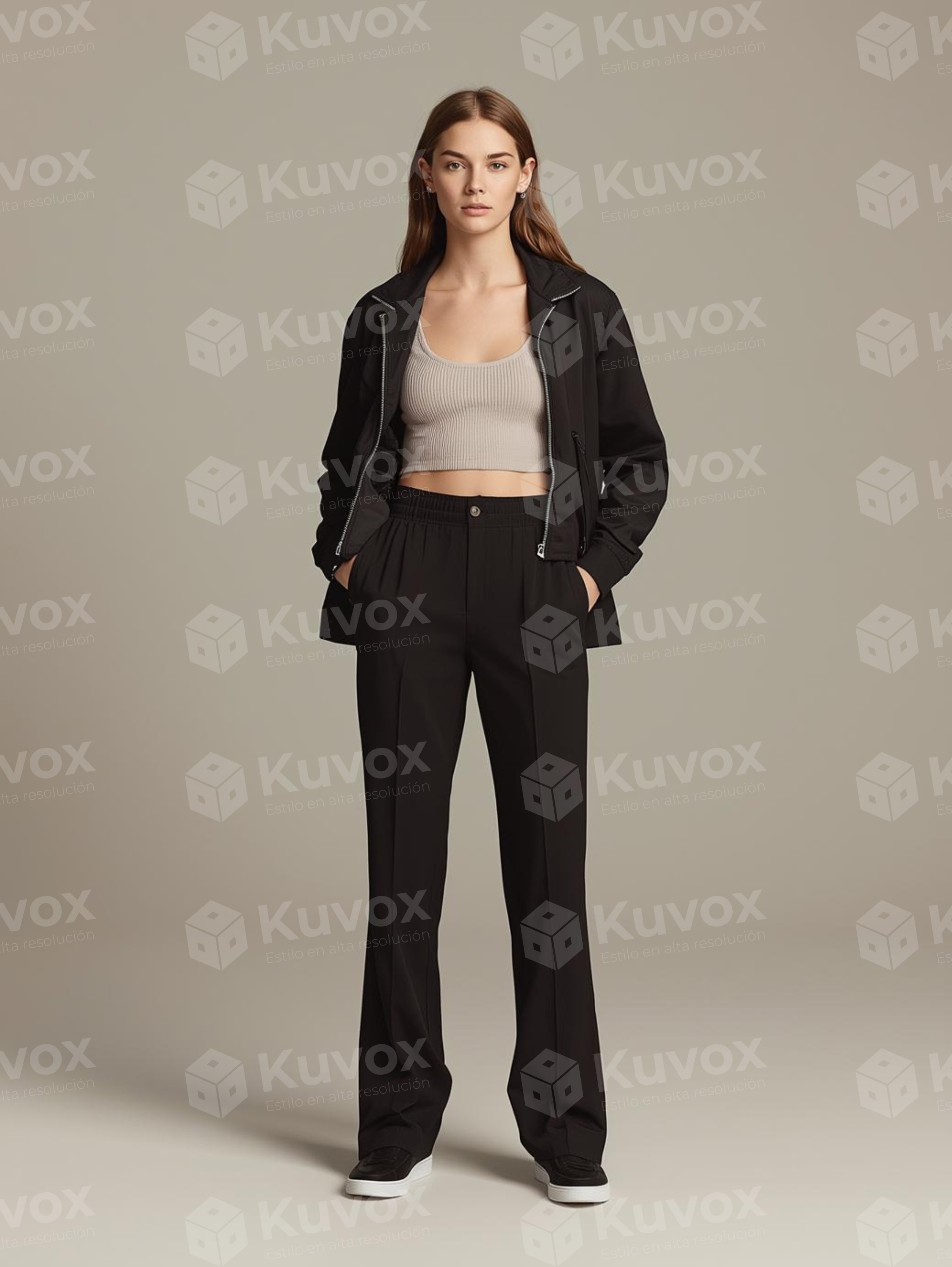 Urban black elegance